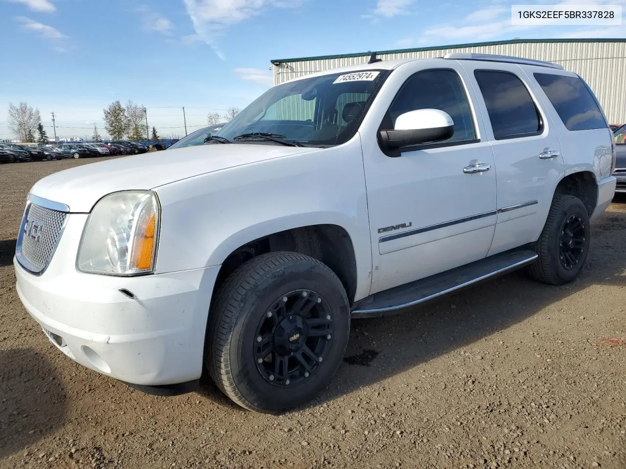 2011 GMC Yukon Denali VIN: 1GKS2EEF5BR337828 Lot: 74552974