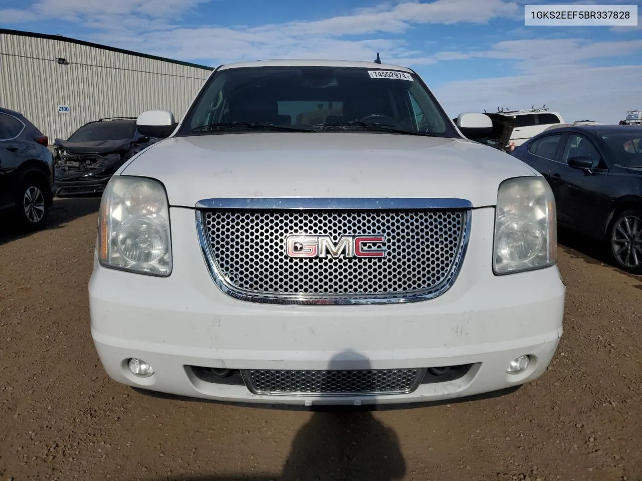 2011 GMC Yukon Denali VIN: 1GKS2EEF5BR337828 Lot: 74552974