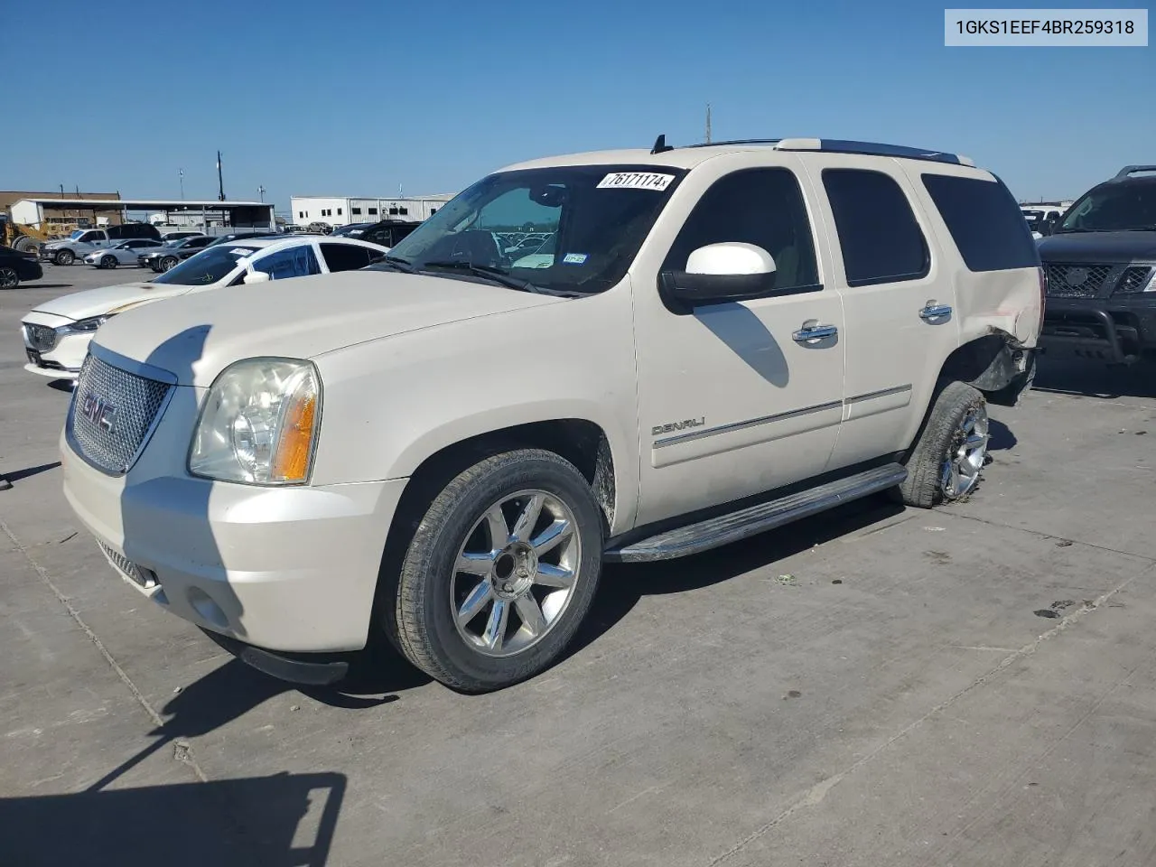 1GKS1EEF4BR259318 2011 GMC Yukon Denali