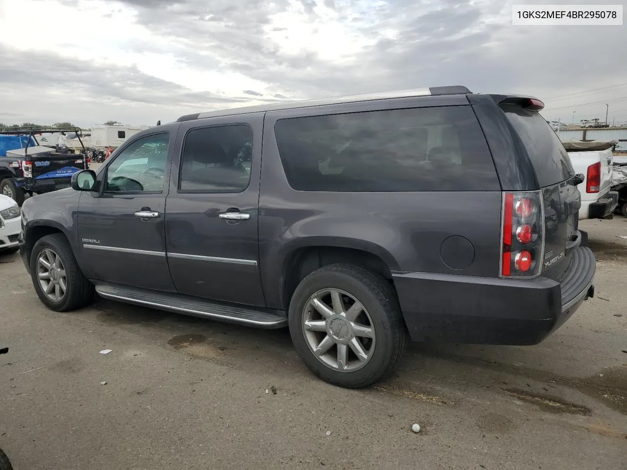 1GKS2MEF4BR295078 2011 GMC Yukon Xl Denali