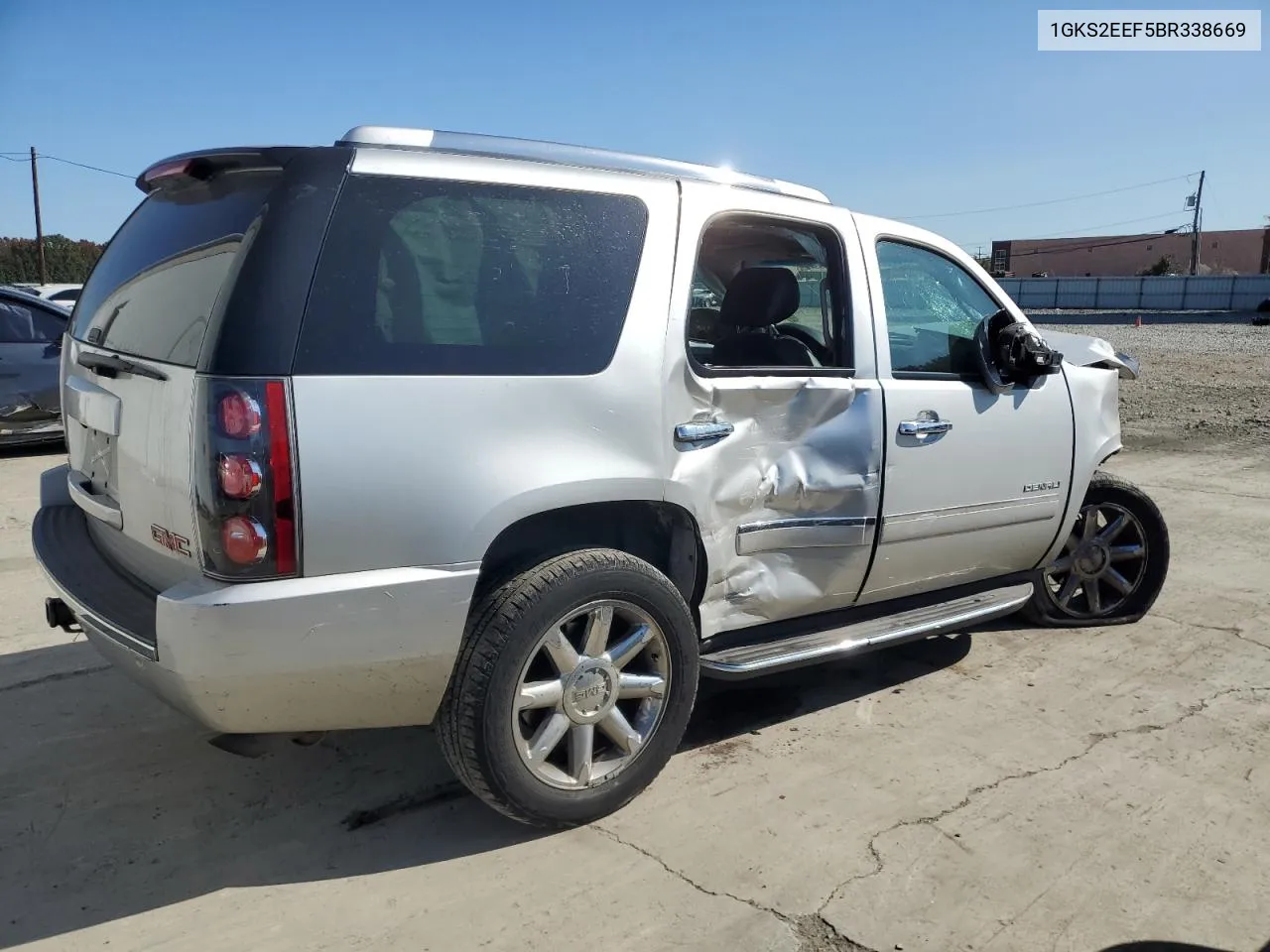 2011 GMC Yukon Denali VIN: 1GKS2EEF5BR338669 Lot: 76604324