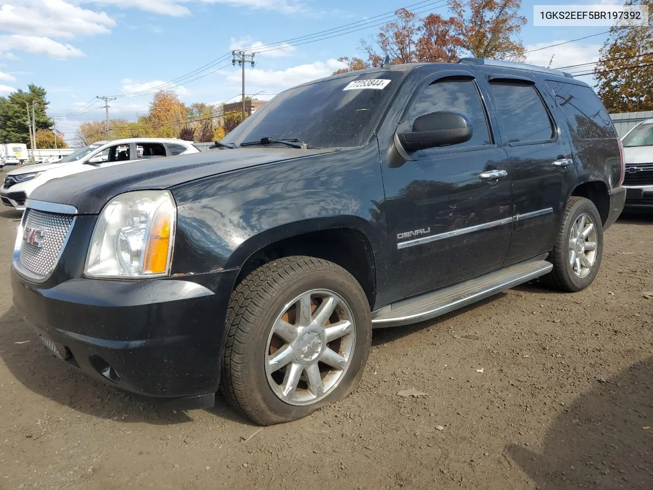 2011 GMC Yukon Denali VIN: 1GKS2EEF5BR197392 Lot: 77253844