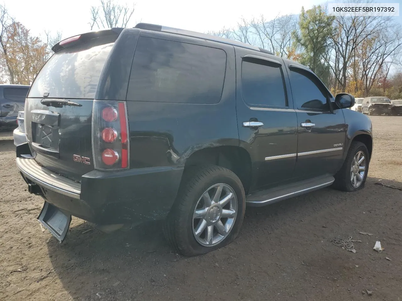 2011 GMC Yukon Denali VIN: 1GKS2EEF5BR197392 Lot: 77253844