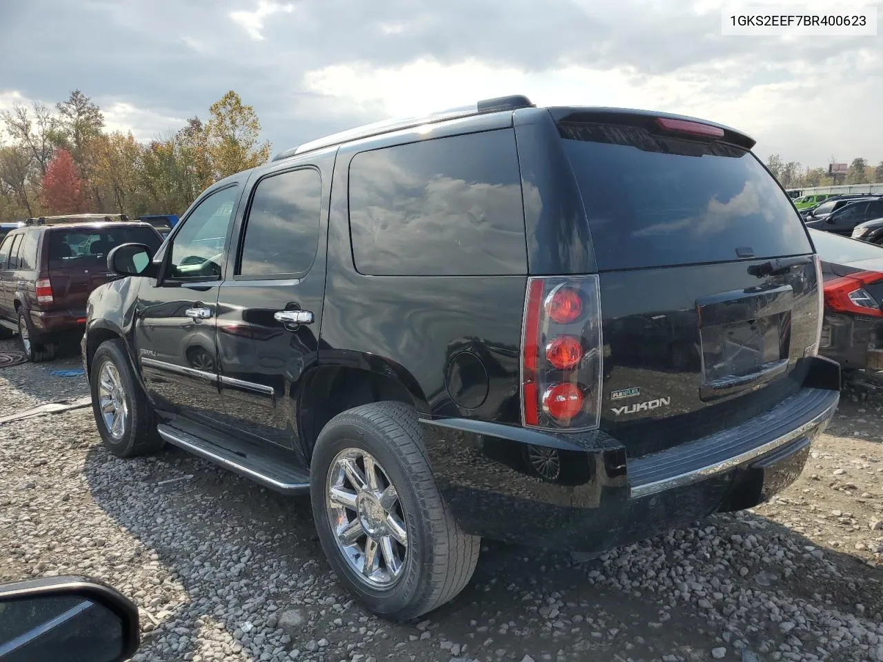 2011 GMC Yukon Denali VIN: 1GKS2EEF7BR400623 Lot: 77650394