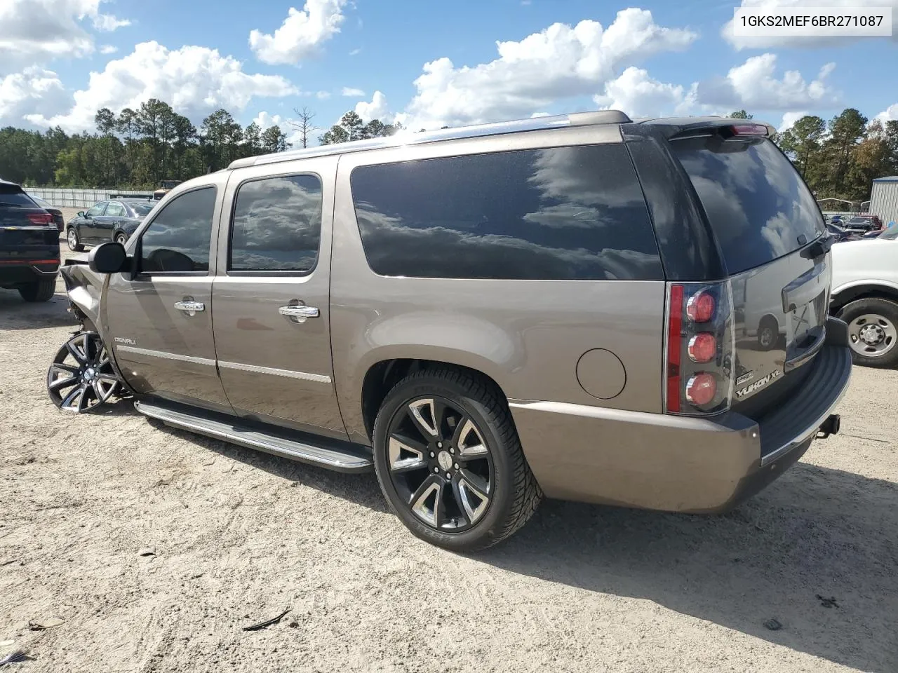 2011 GMC Yukon Xl Denali VIN: 1GKS2MEF6BR271087 Lot: 78657894