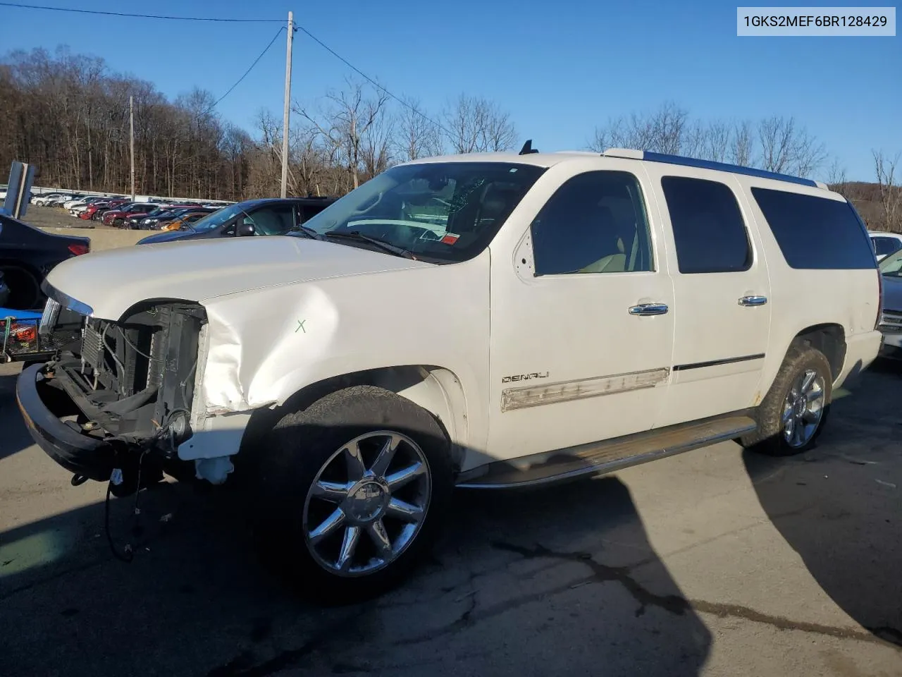 2011 GMC Yukon Xl Denali VIN: 1GKS2MEF6BR128429 Lot: 79503064