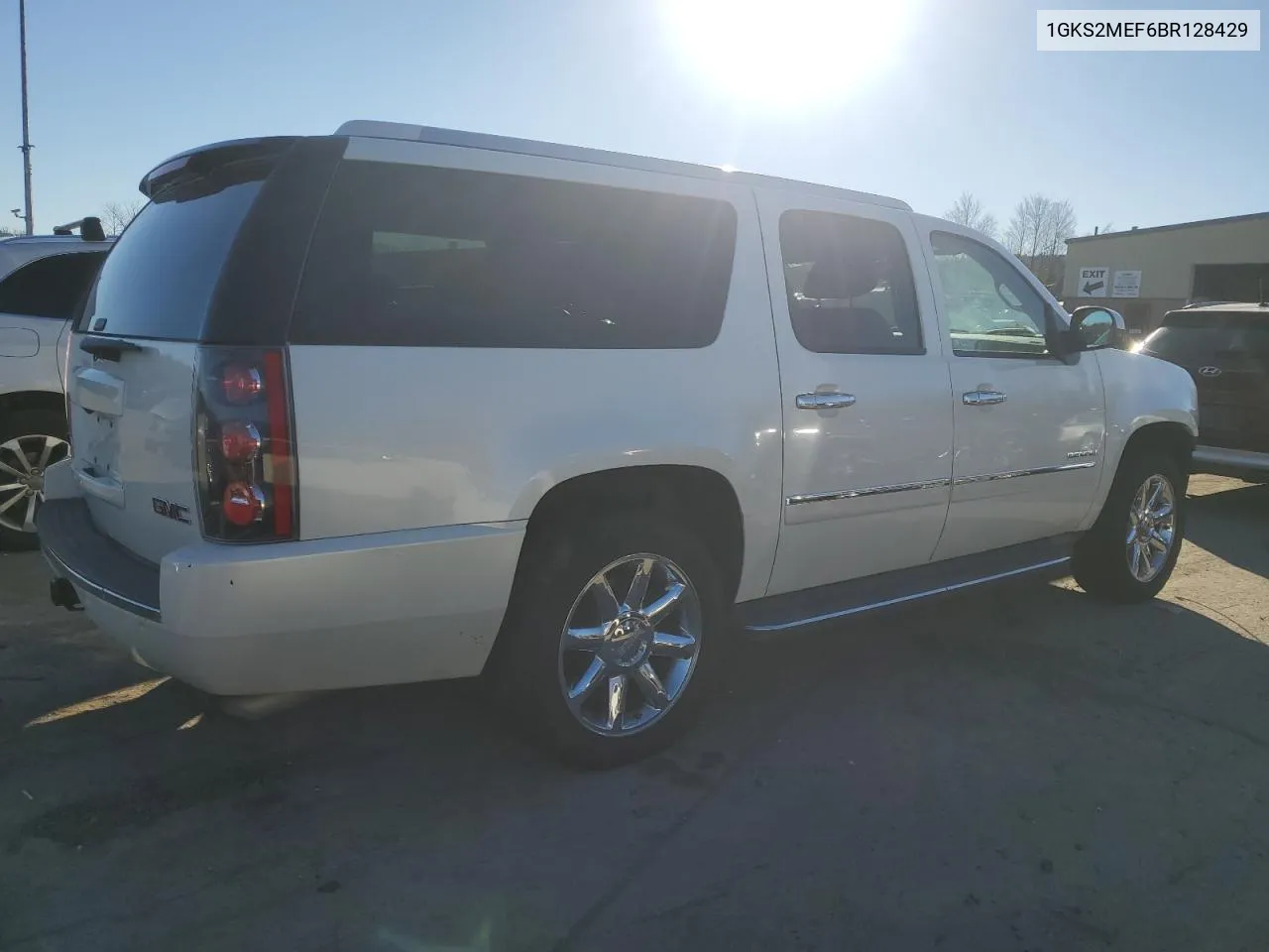 2011 GMC Yukon Xl Denali VIN: 1GKS2MEF6BR128429 Lot: 79503064