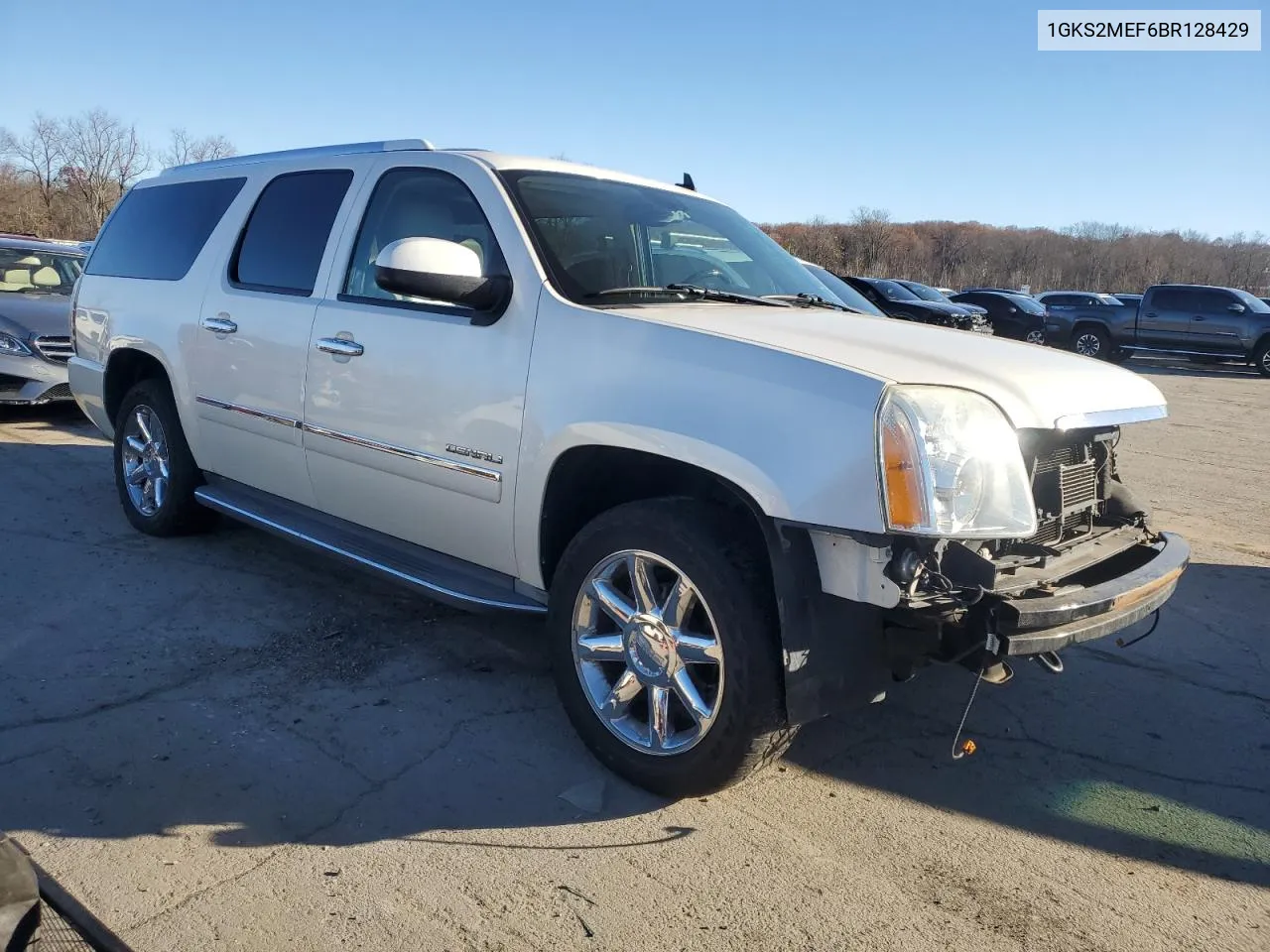 2011 GMC Yukon Xl Denali VIN: 1GKS2MEF6BR128429 Lot: 79503064