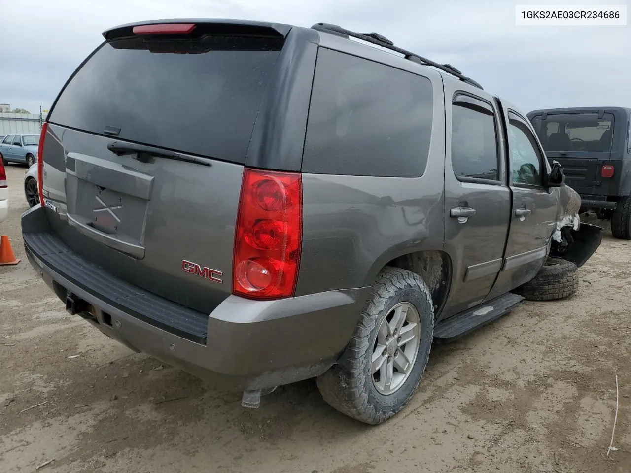 2012 GMC Yukon Sle VIN: 1GKS2AE03CR234686 Lot: 51592754