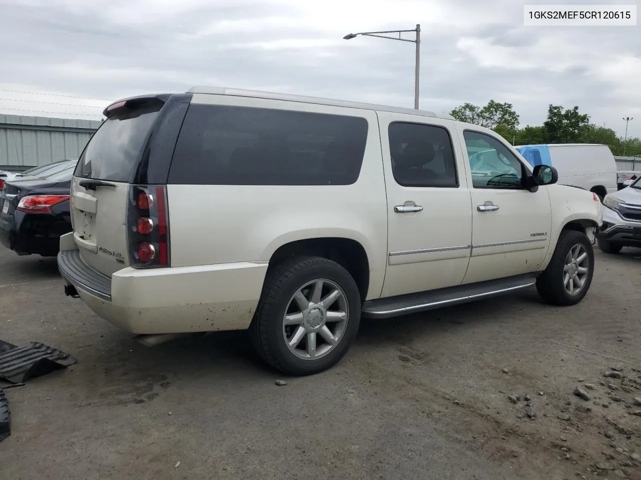 2012 GMC Yukon Xl Denali VIN: 1GKS2MEF5CR120615 Lot: 54128644