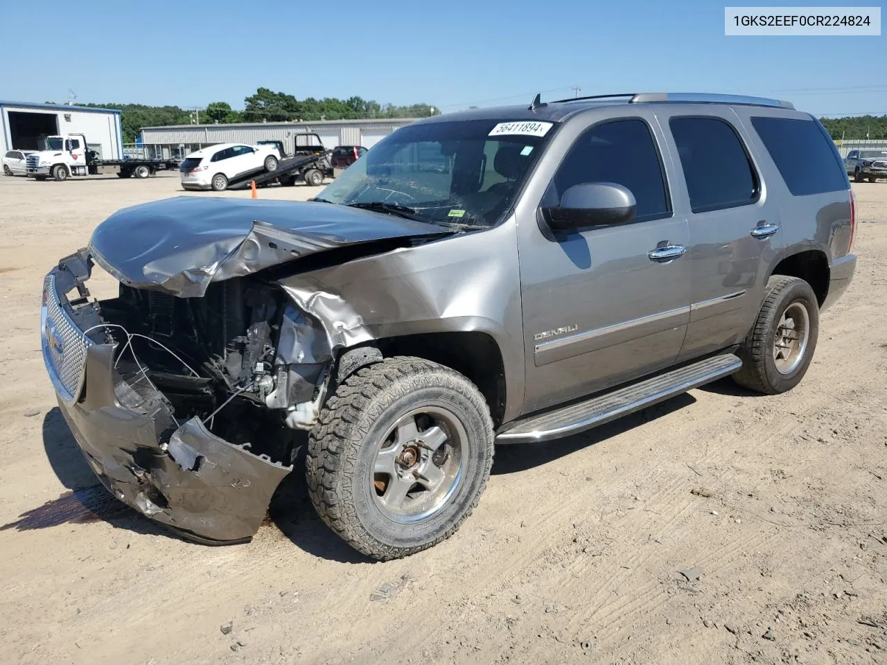 2012 GMC Yukon Denali VIN: 1GKS2EEF0CR224824 Lot: 56411894