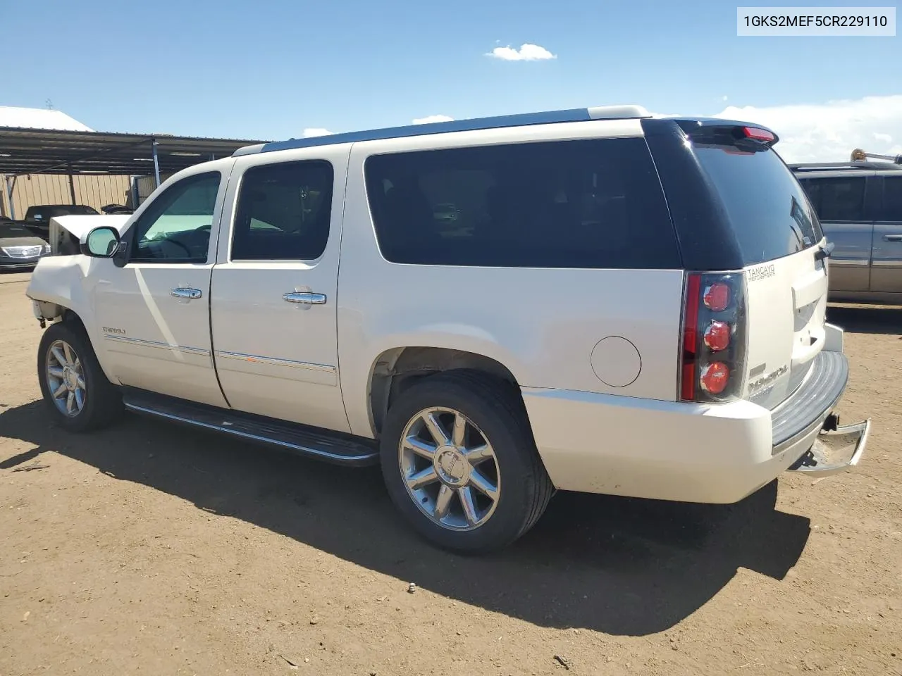 2012 GMC Yukon Xl Denali VIN: 1GKS2MEF5CR229110 Lot: 57736004