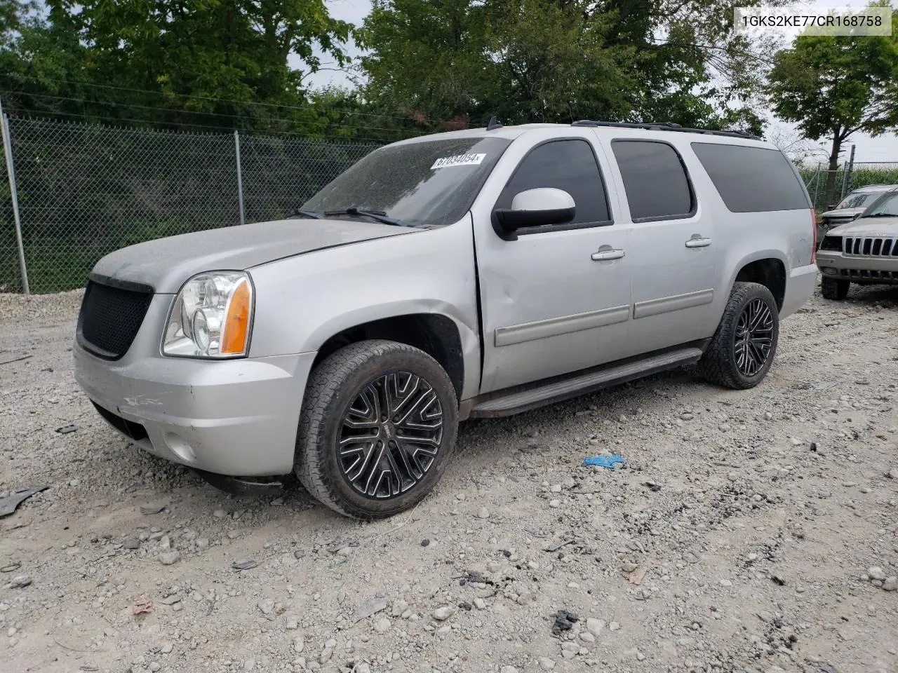 2012 GMC Yukon Xl K1500 Slt VIN: 1GKS2KE77CR168758 Lot: 67034054