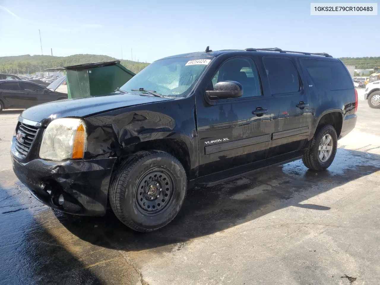 2012 GMC Yukon Xl K1500 Slt VIN: 1GKS2LE79CR100483 Lot: 69254424