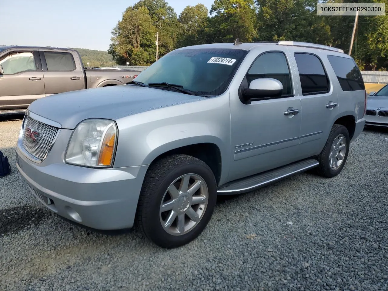 2012 GMC Yukon Denali VIN: 1GKS2EEFXCR290300 Lot: 70324274