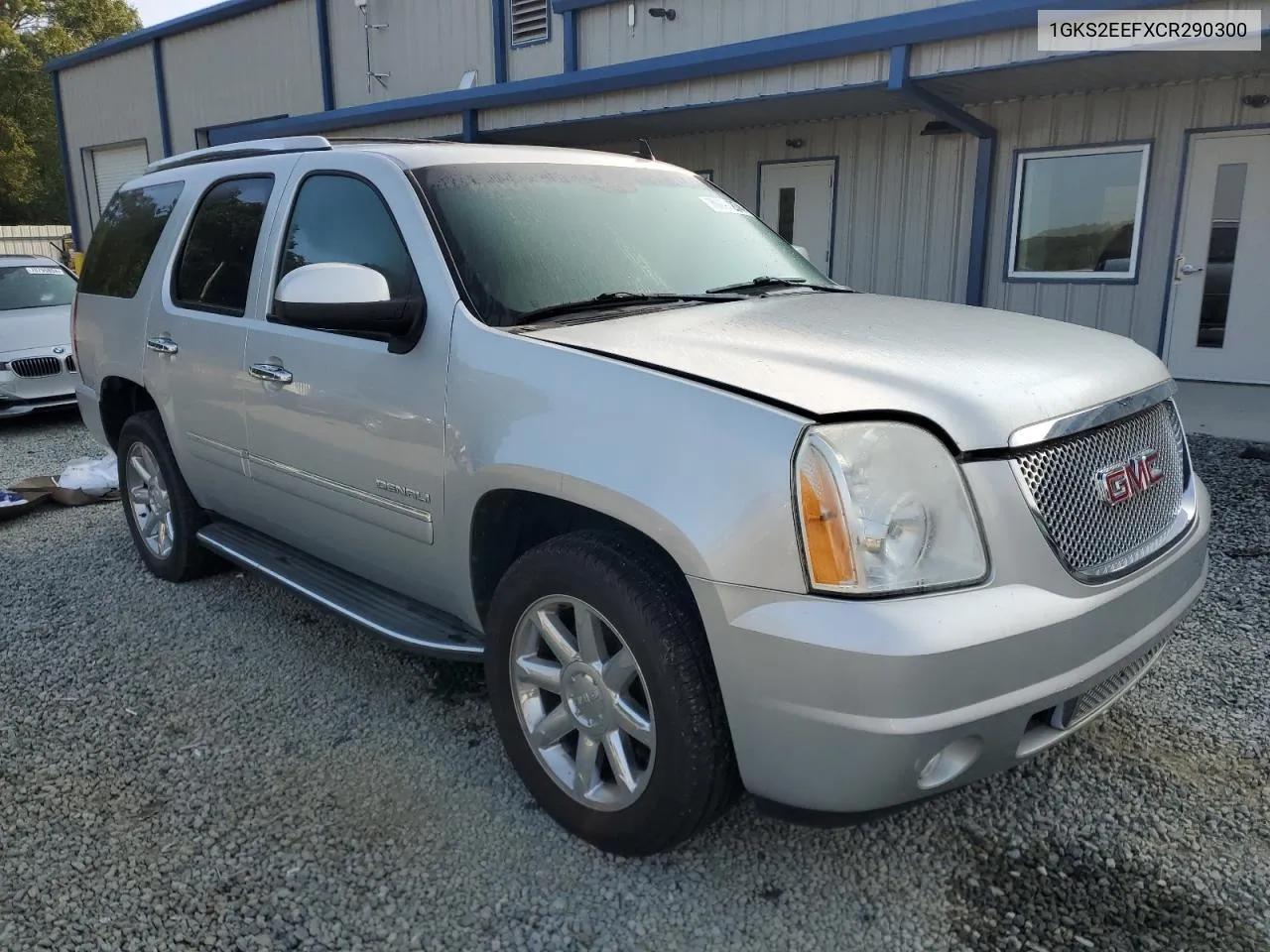 2012 GMC Yukon Denali VIN: 1GKS2EEFXCR290300 Lot: 70324274