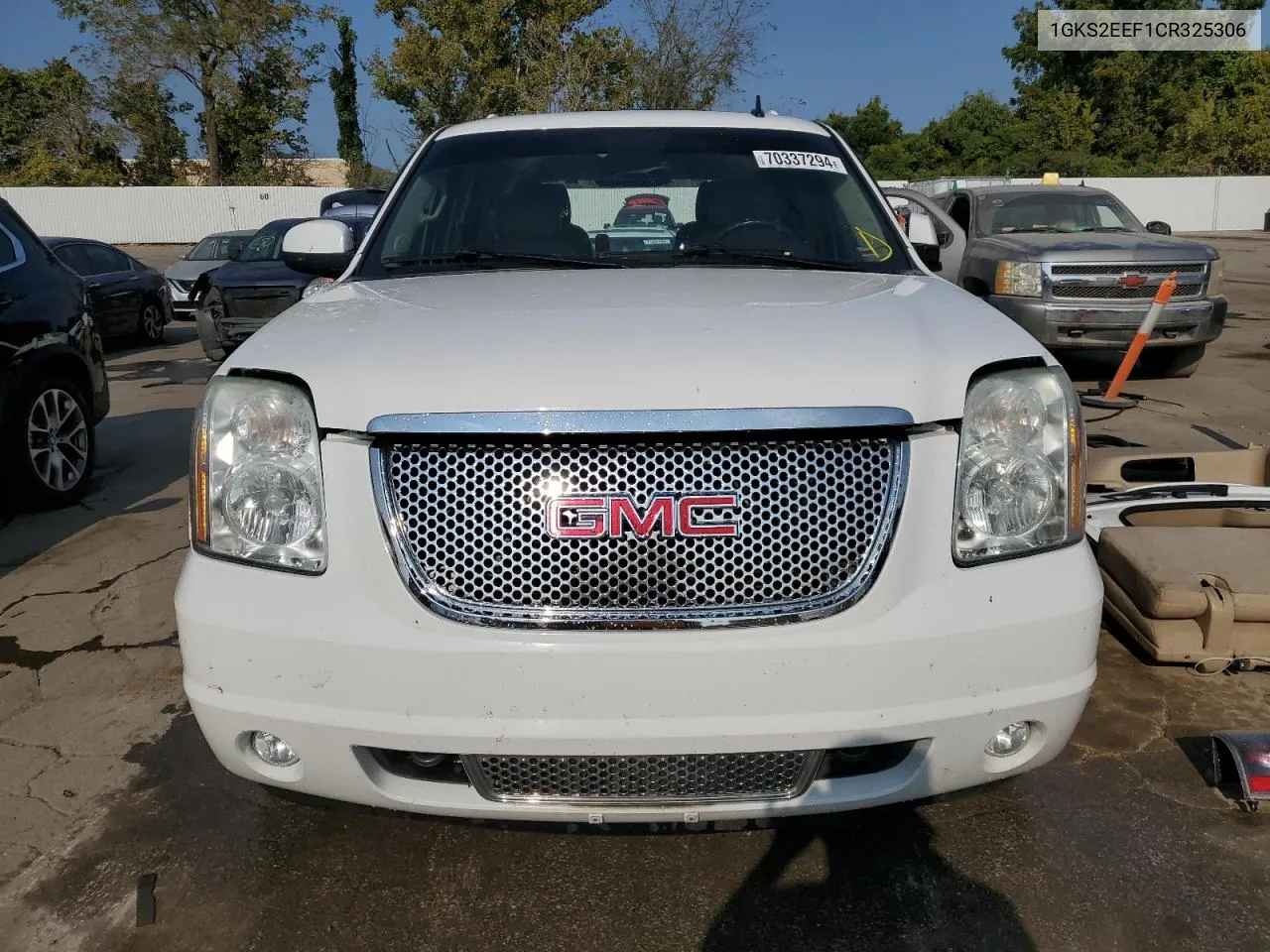 2012 GMC Yukon Denali VIN: 1GKS2EEF1CR325306 Lot: 70337294