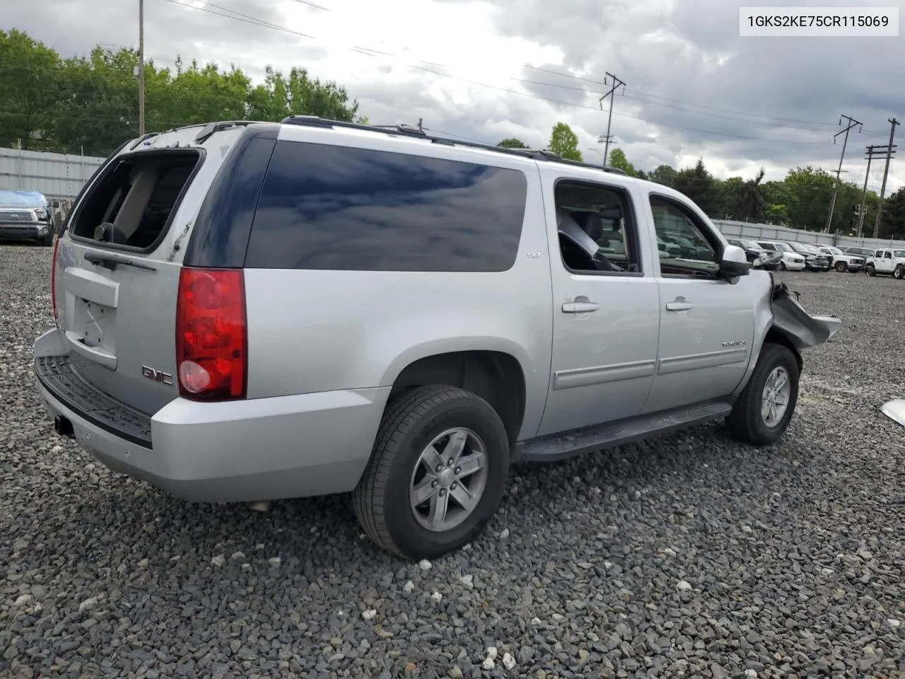 2012 GMC Yukon Xl K1500 Slt VIN: 1GKS2KE75CR115069 Lot: 70337964