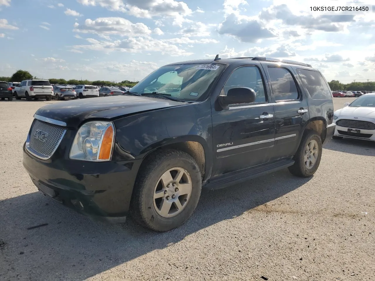 2012 GMC Yukon Denali Hybrid VIN: 1GKS1GEJ7CR216450 Lot: 70576964