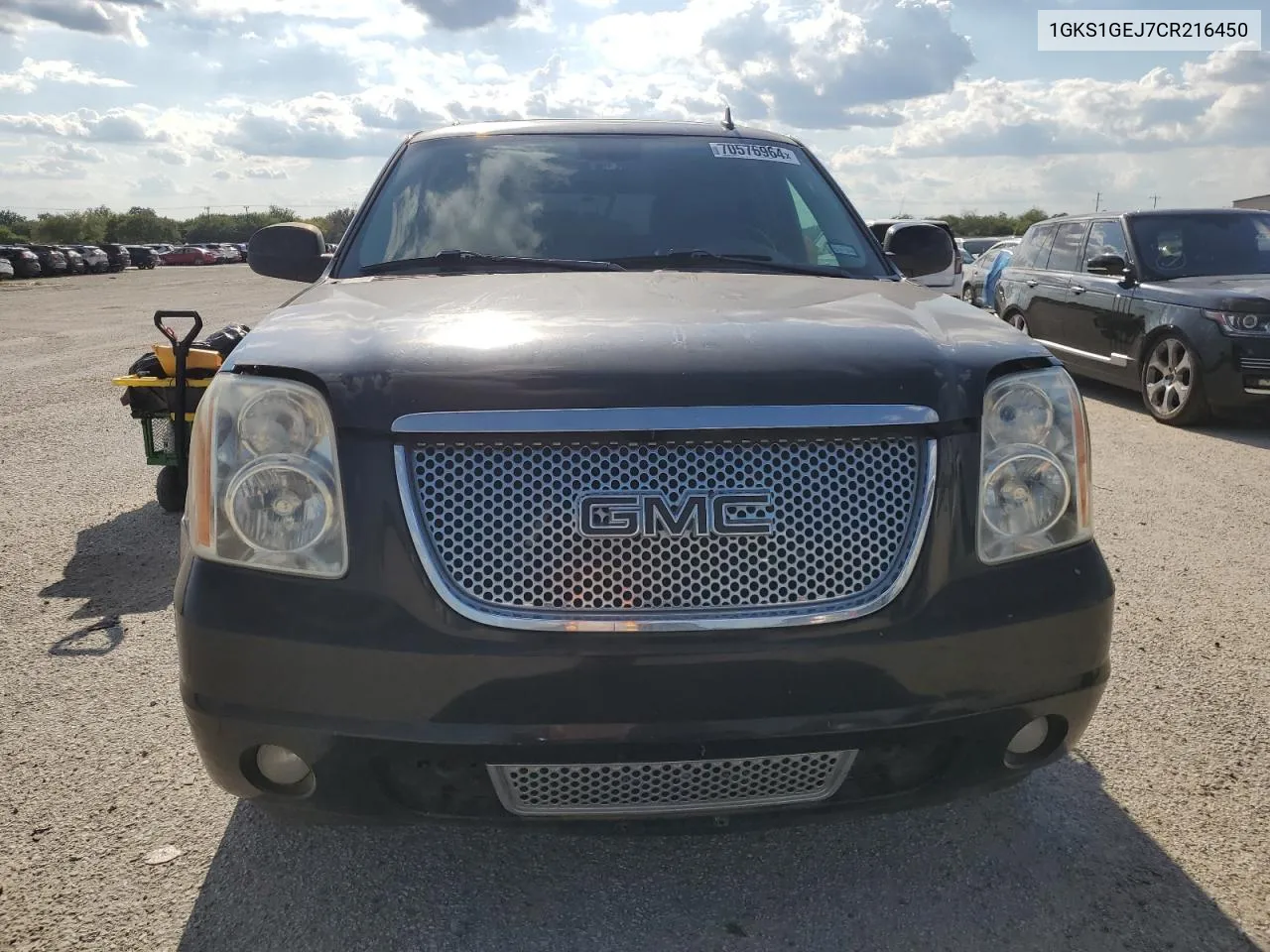 2012 GMC Yukon Denali Hybrid VIN: 1GKS1GEJ7CR216450 Lot: 70576964