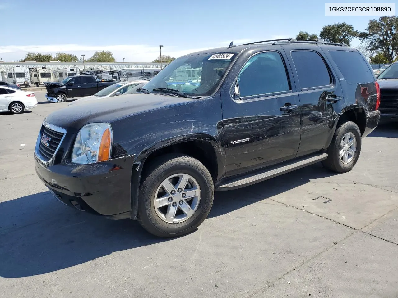 1GKS2CE03CR108890 2012 GMC Yukon Slt