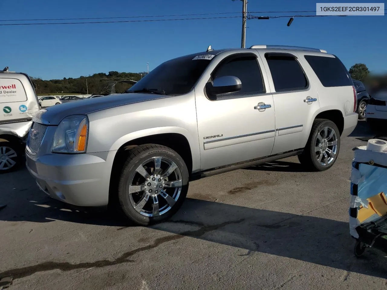 2012 GMC Yukon Denali VIN: 1GKS2EEF2CR301497 Lot: 75238214