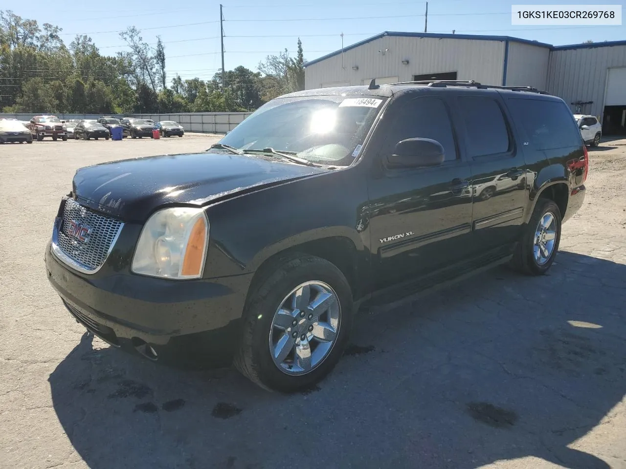 2012 GMC Yukon Xl C1500 Slt VIN: 1GKS1KE03CR269768 Lot: 75318494