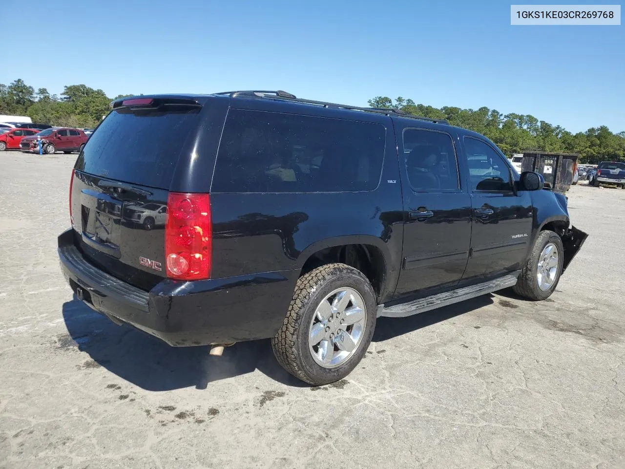 2012 GMC Yukon Xl C1500 Slt VIN: 1GKS1KE03CR269768 Lot: 75318494