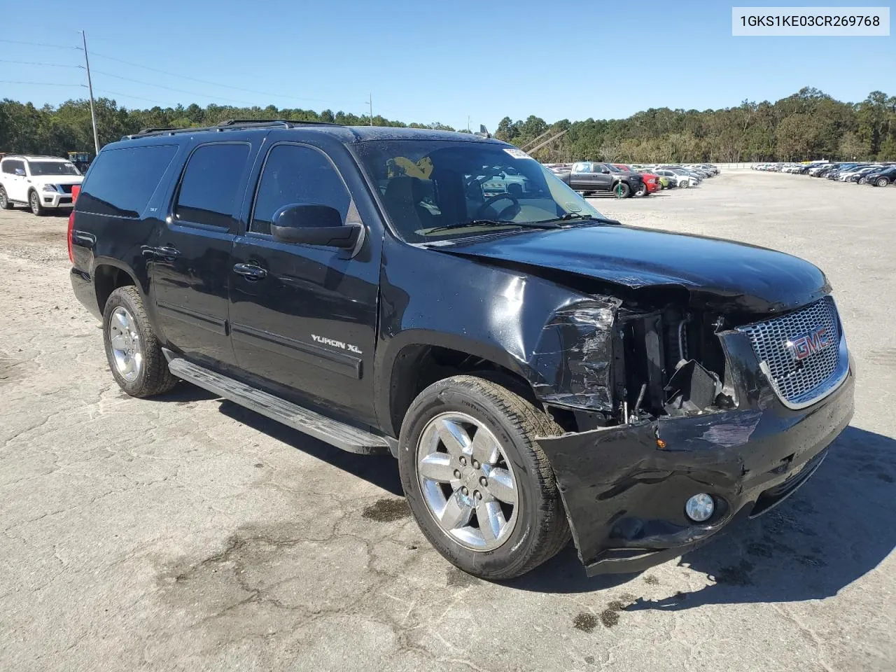 2012 GMC Yukon Xl C1500 Slt VIN: 1GKS1KE03CR269768 Lot: 75318494