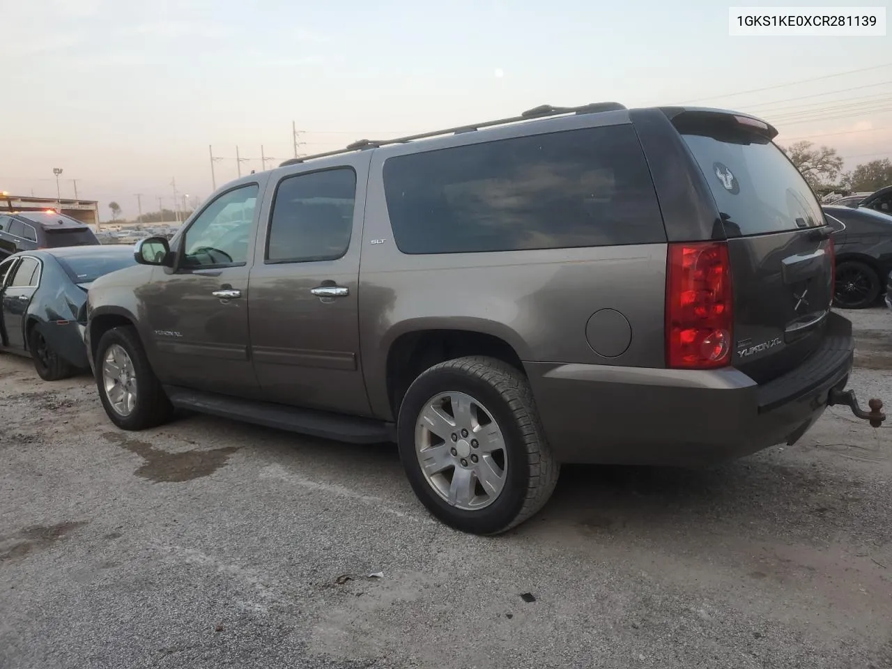 2012 GMC Yukon Xl C1500 Slt VIN: 1GKS1KE0XCR281139 Lot: 75574044