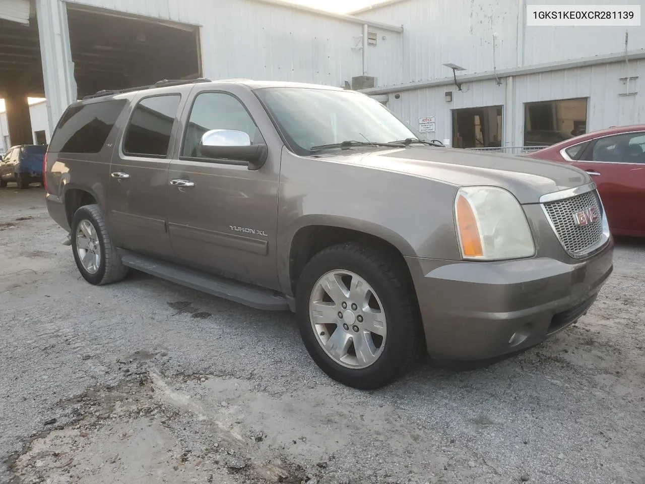 2012 GMC Yukon Xl C1500 Slt VIN: 1GKS1KE0XCR281139 Lot: 75574044