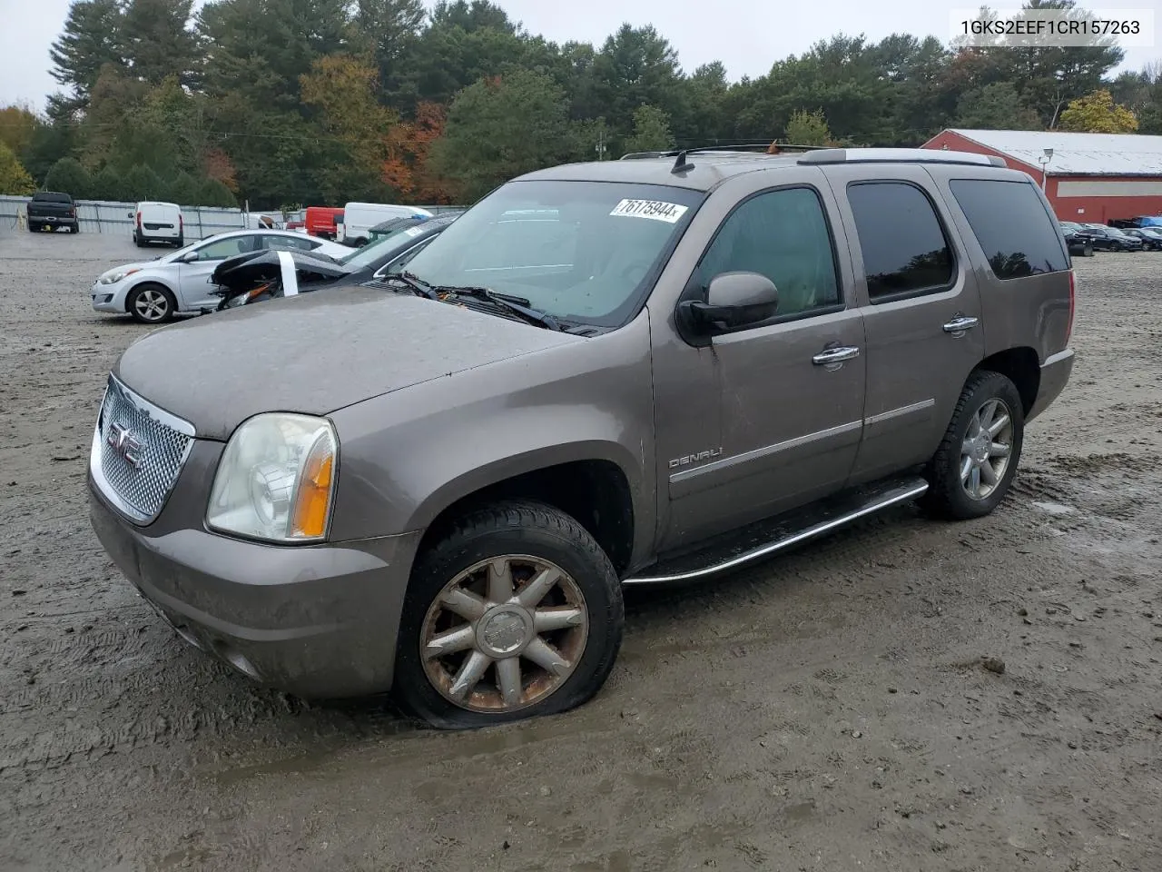 2012 GMC Yukon Denali VIN: 1GKS2EEF1CR157263 Lot: 76175944