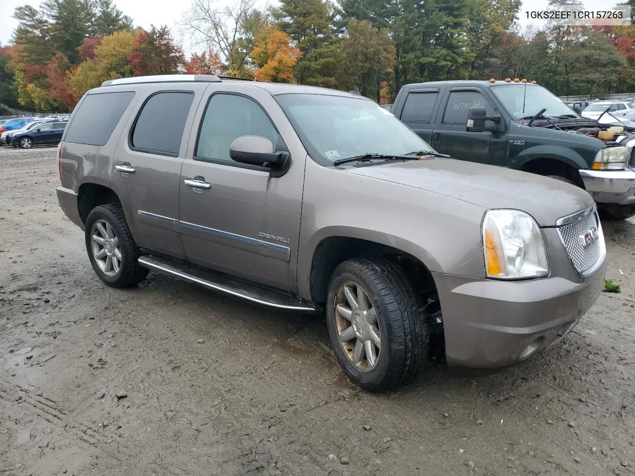 2012 GMC Yukon Denali VIN: 1GKS2EEF1CR157263 Lot: 76175944