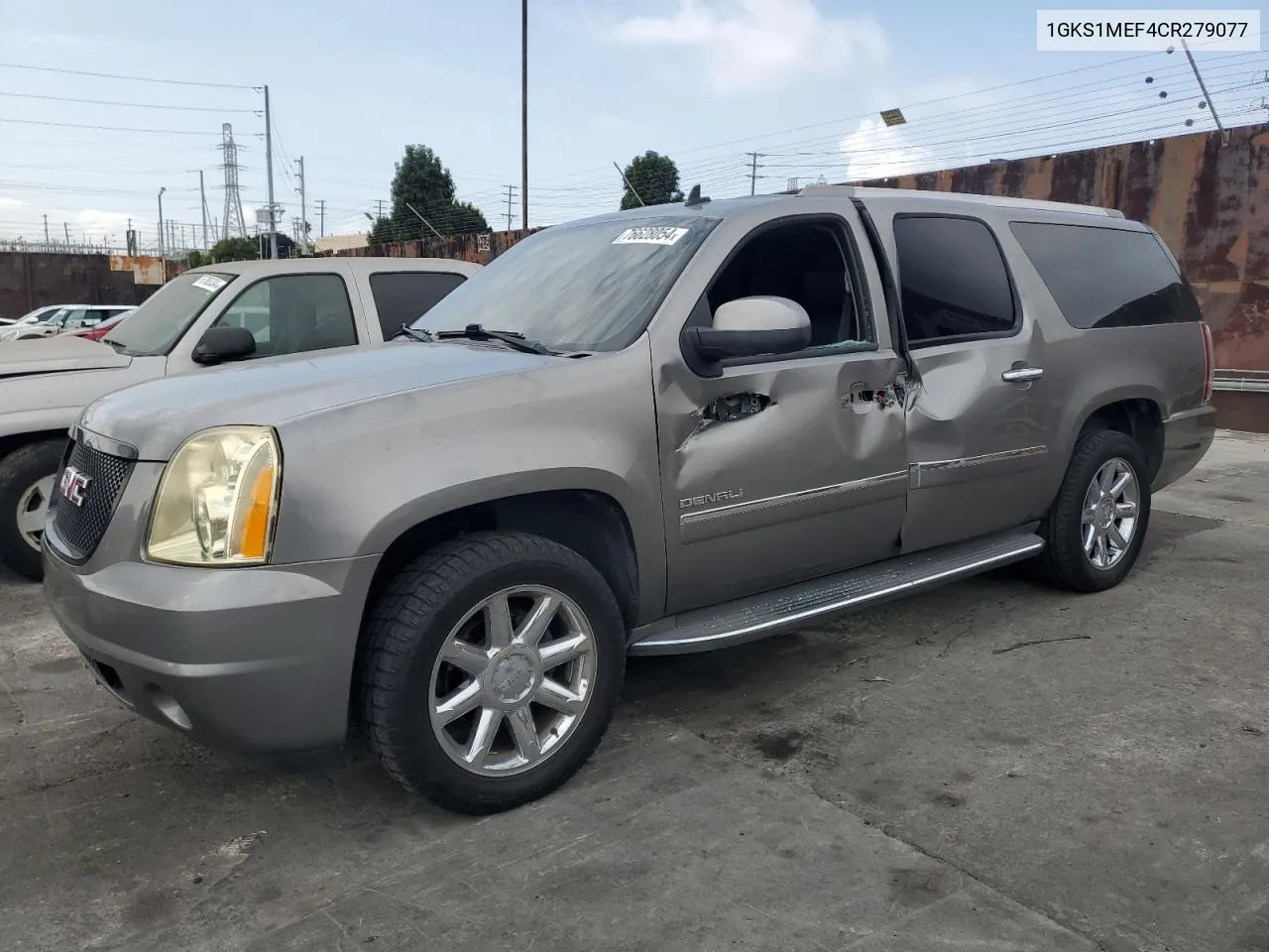 2012 GMC Yukon Xl Denali VIN: 1GKS1MEF4CR279077 Lot: 76628054