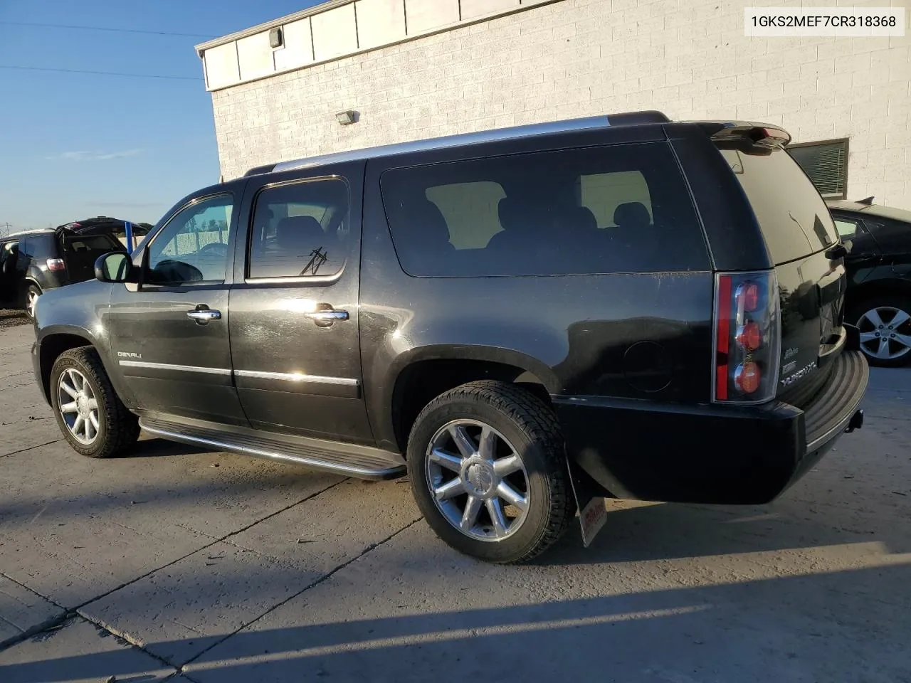 2012 GMC Yukon Xl Denali VIN: 1GKS2MEF7CR318368 Lot: 77215514