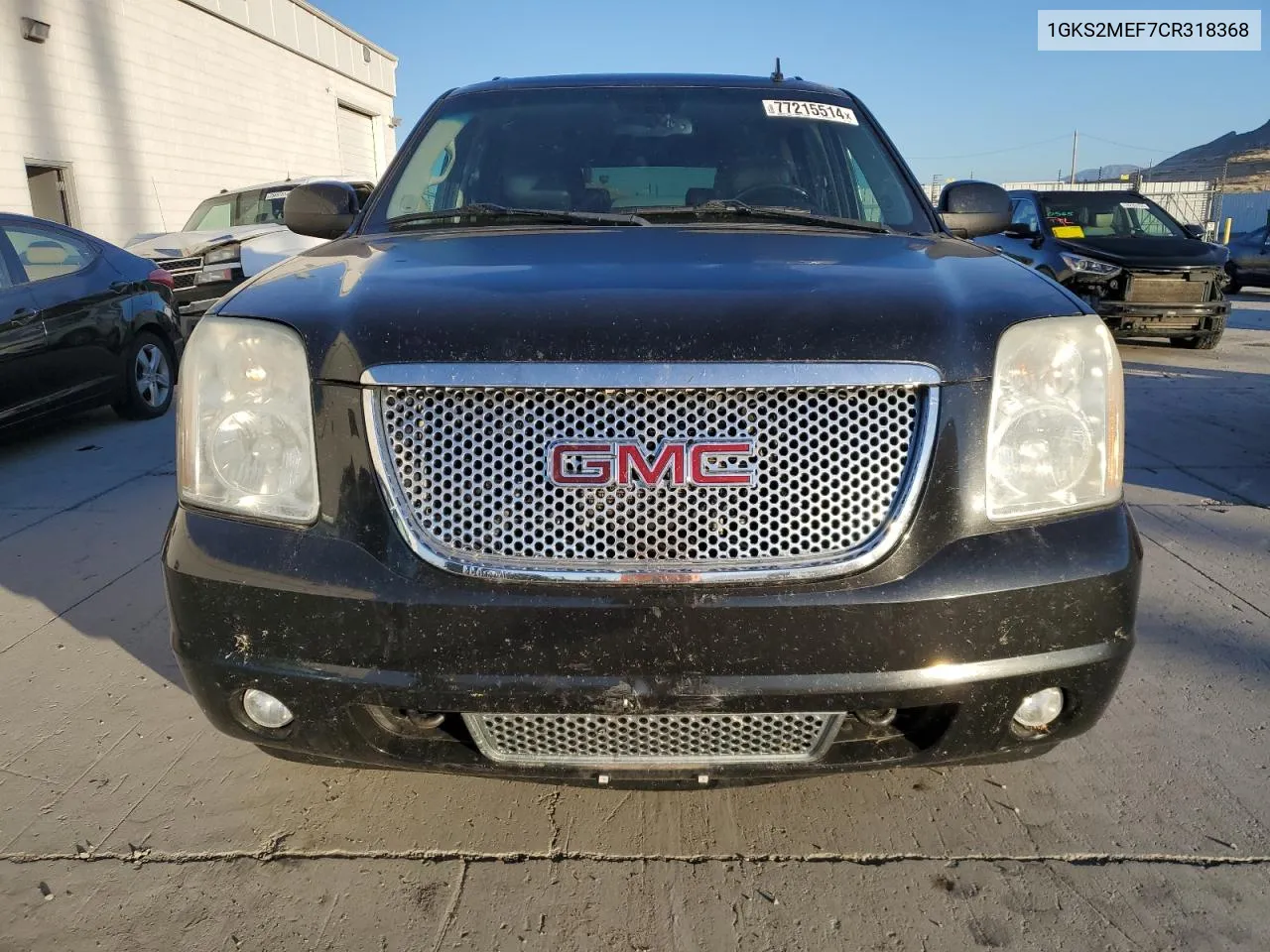 2012 GMC Yukon Xl Denali VIN: 1GKS2MEF7CR318368 Lot: 77215514