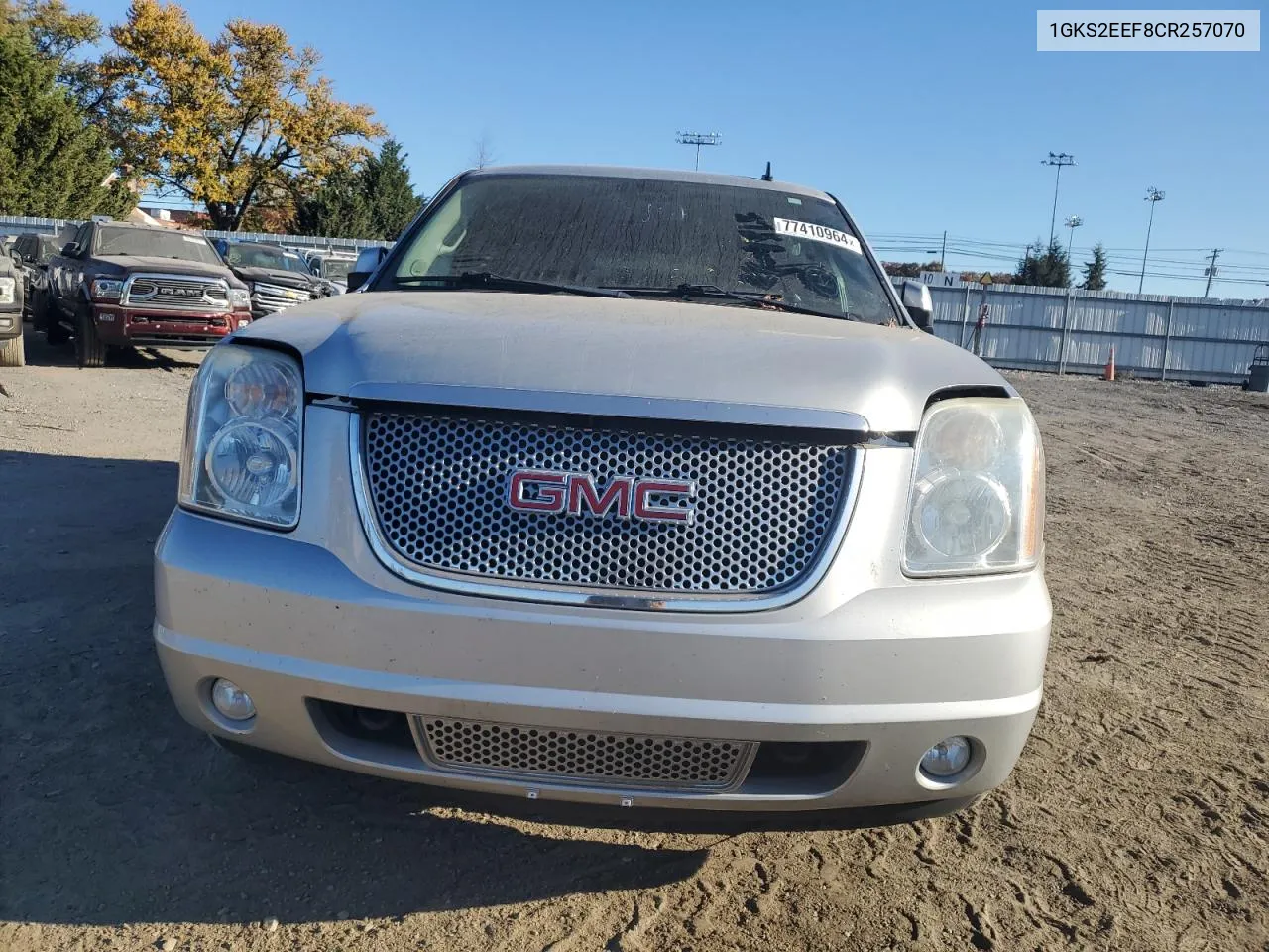 2012 GMC Yukon Denali VIN: 1GKS2EEF8CR257070 Lot: 77410964