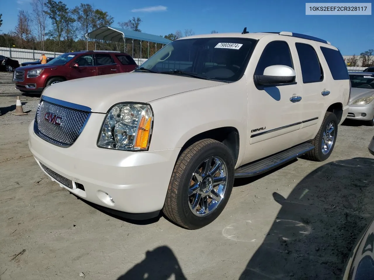 2012 GMC Yukon Denali VIN: 1GKS2EEF2CR328117 Lot: 79805974