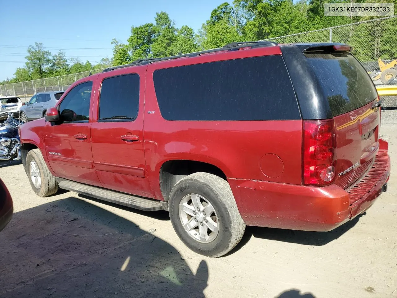 2013 GMC Yukon Xl C1500 Slt VIN: 1GKS1KE07DR332033 Lot: 53133614