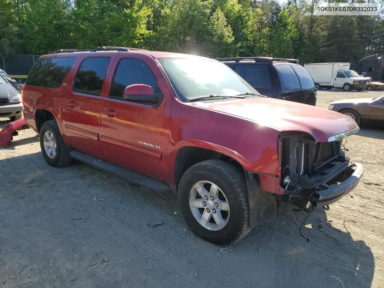 2013 GMC Yukon Xl C1500 Slt VIN: 1GKS1KE07DR332033 Lot: 53133614