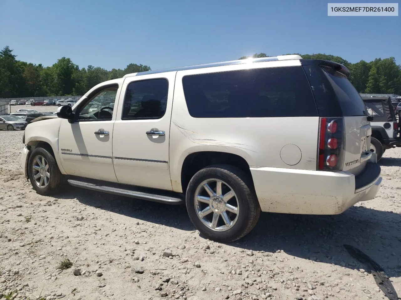 2013 GMC Yukon Xl Denali VIN: 1GKS2MEF7DR261400 Lot: 57384434