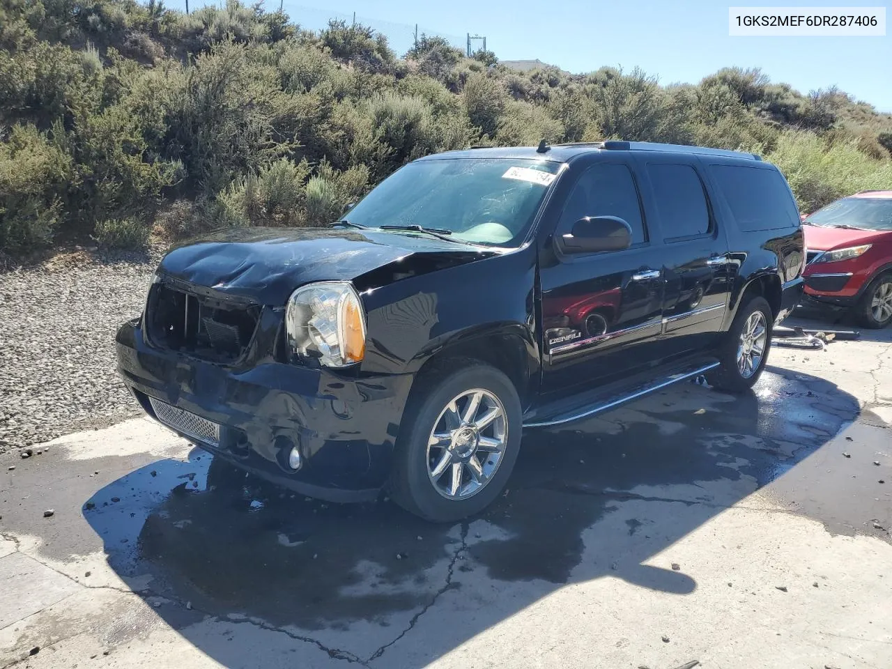 2013 GMC Yukon Xl Denali VIN: 1GKS2MEF6DR287406 Lot: 60958454