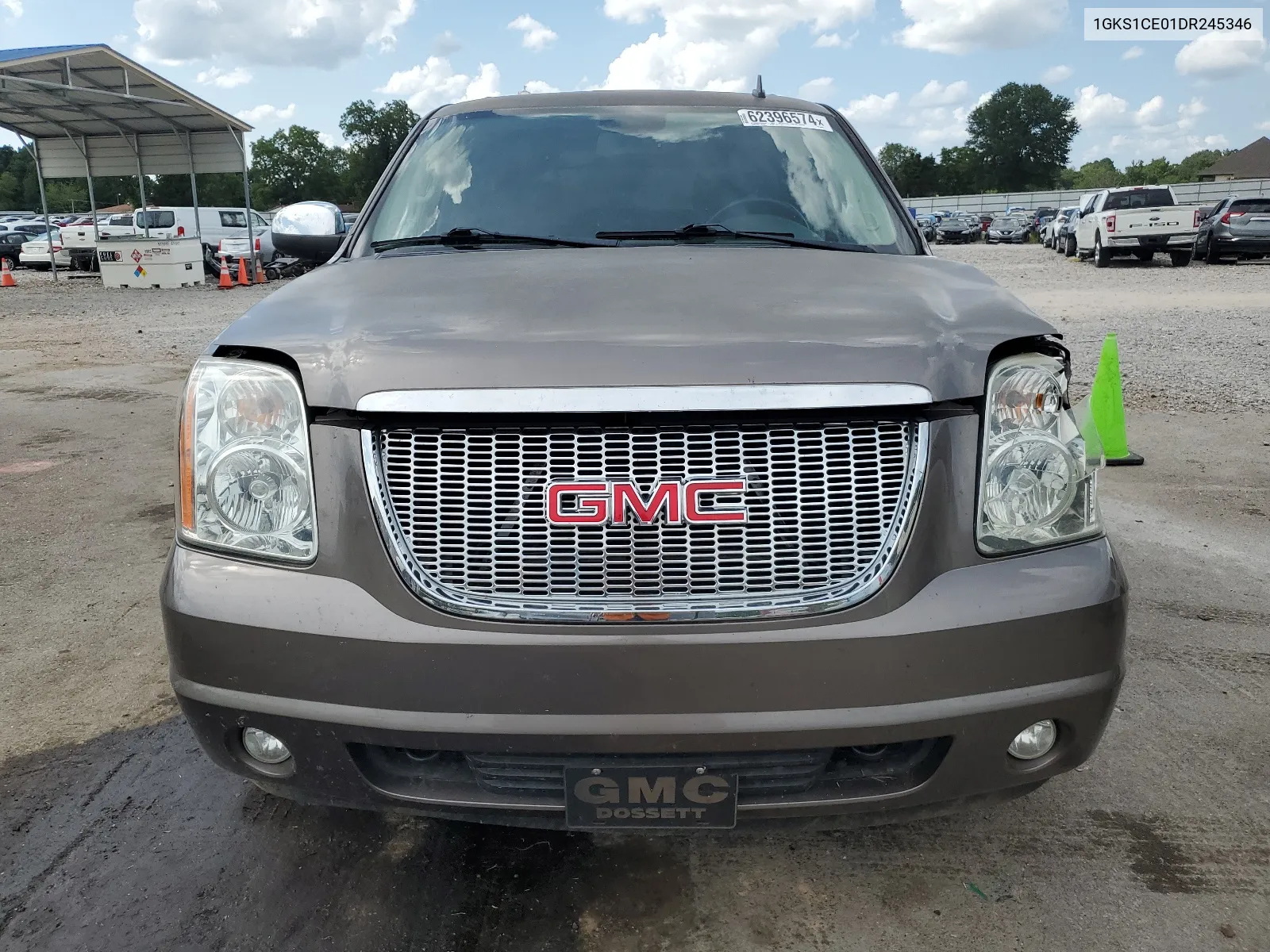 2013 GMC Yukon Slt VIN: 1GKS1CE01DR245346 Lot: 62396574