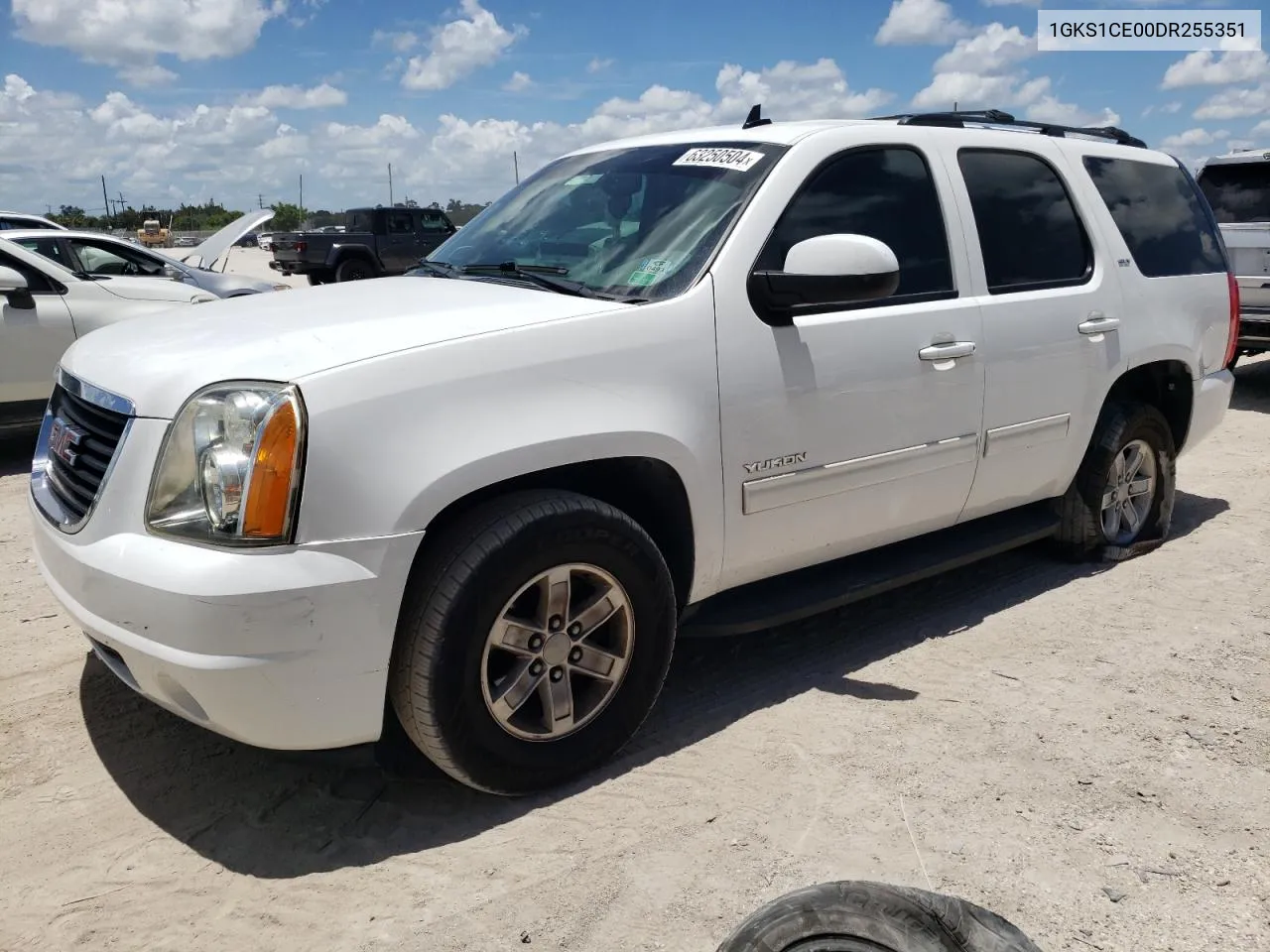 2013 GMC Yukon Slt VIN: 1GKS1CE00DR255351 Lot: 63250504