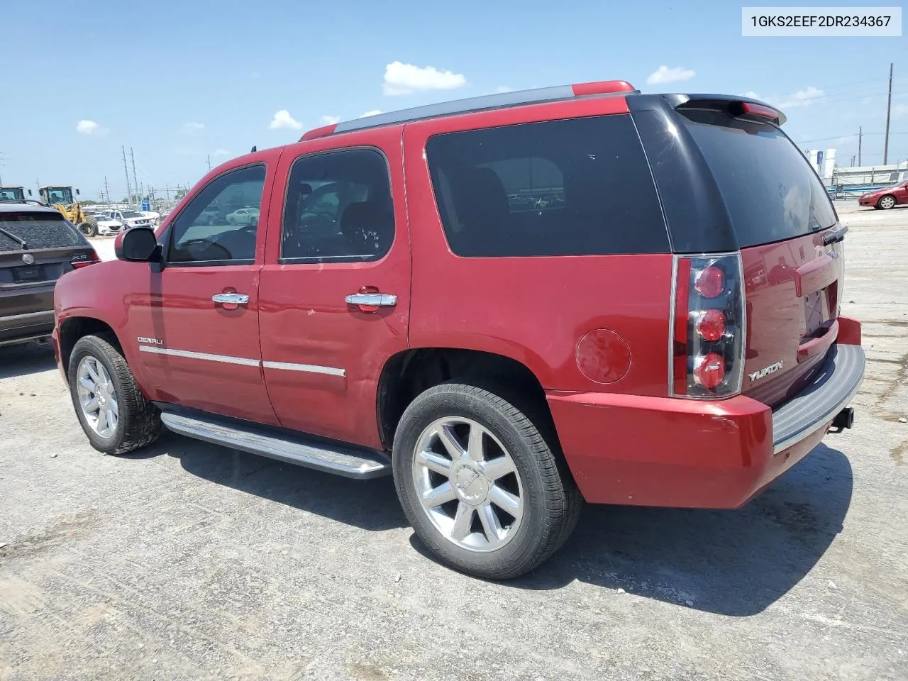 2013 GMC Yukon Denali VIN: 1GKS2EEF2DR234367 Lot: 65611244