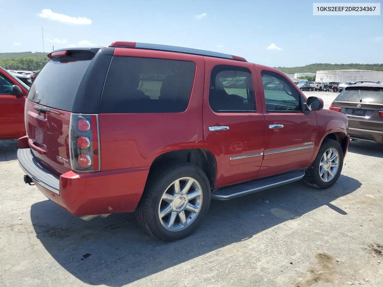 2013 GMC Yukon Denali VIN: 1GKS2EEF2DR234367 Lot: 65611244