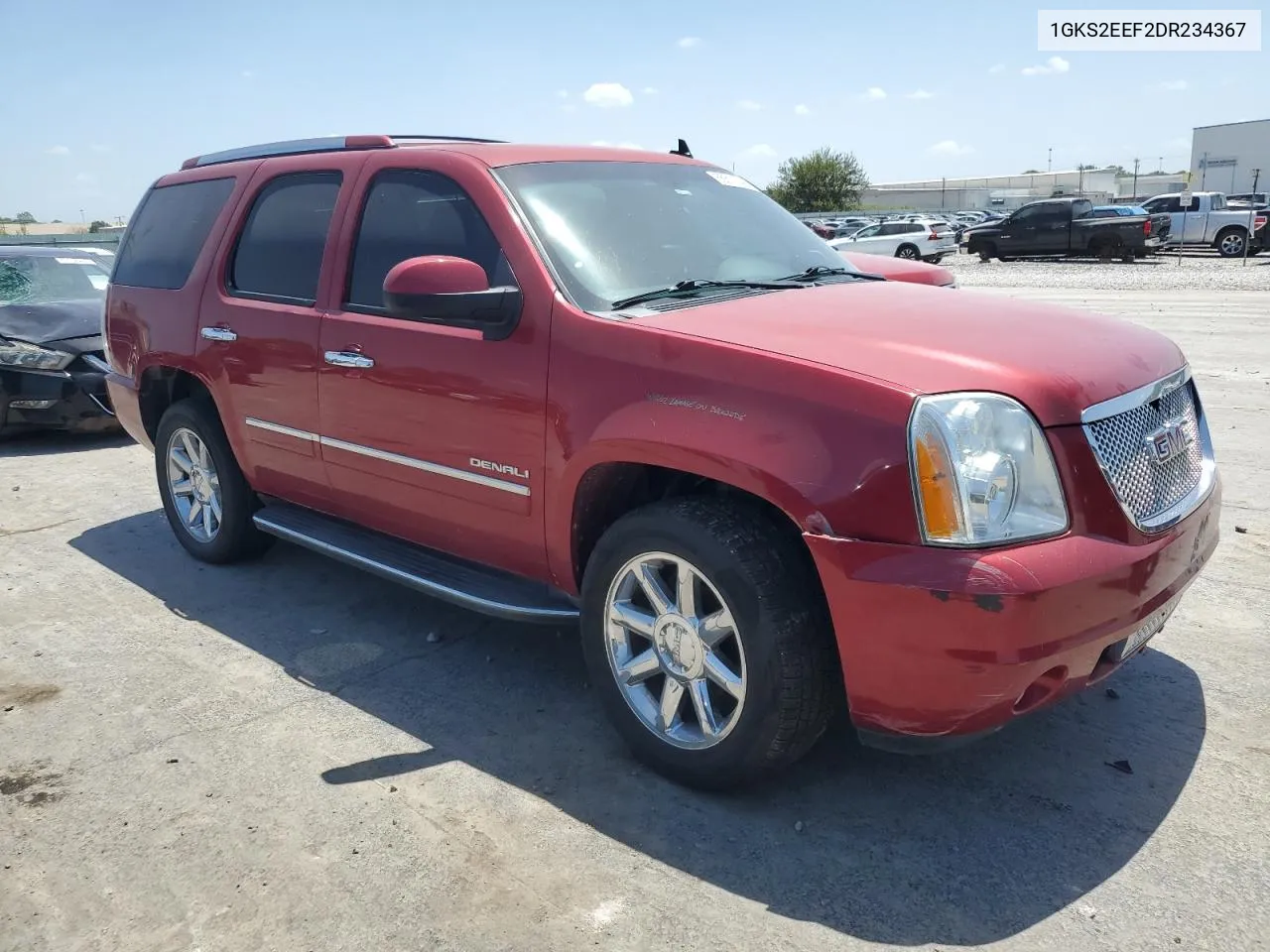 2013 GMC Yukon Denali VIN: 1GKS2EEF2DR234367 Lot: 65611244