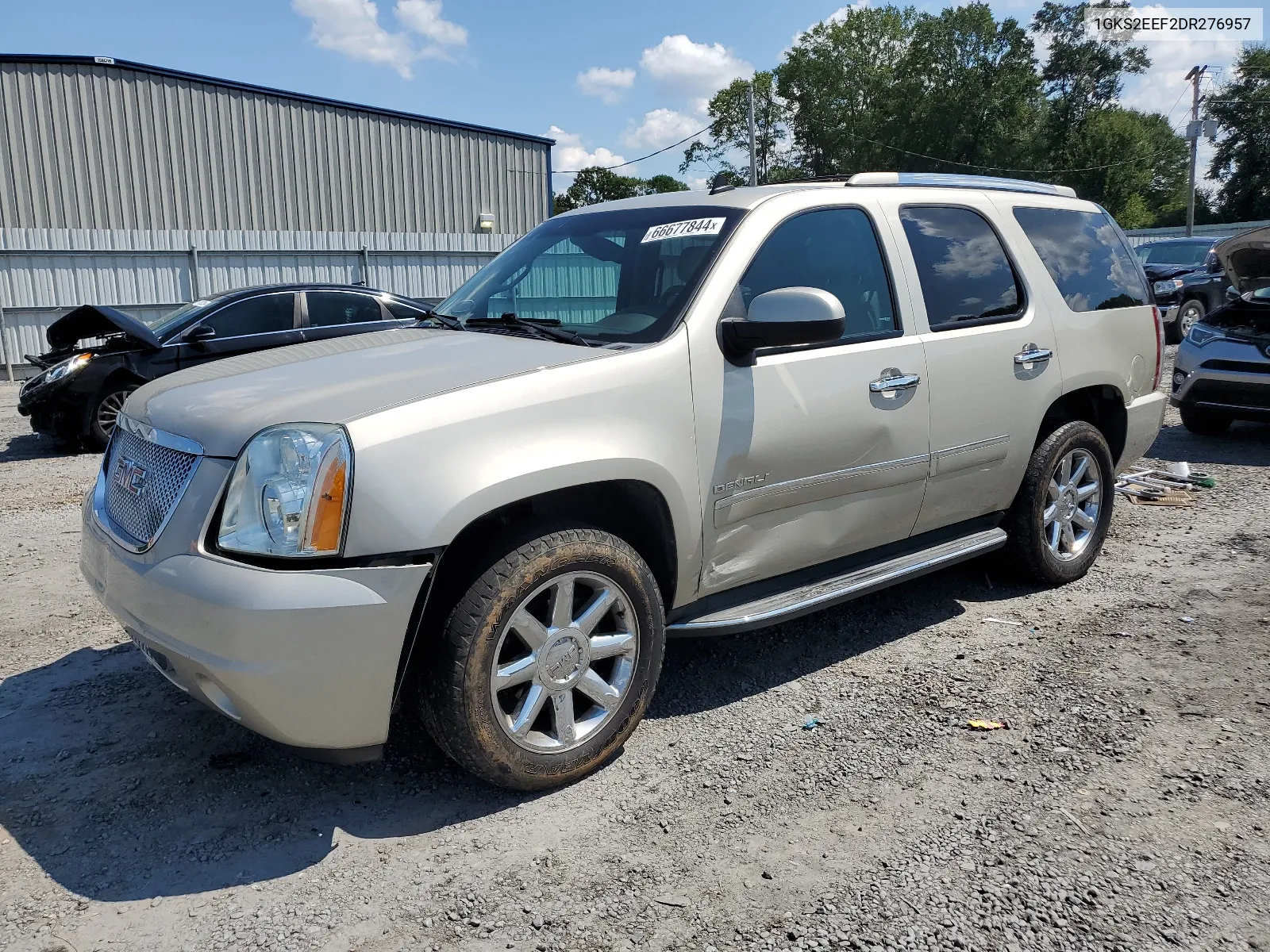 2013 GMC Yukon Denali VIN: 1GKS2EEF2DR276957 Lot: 66677844