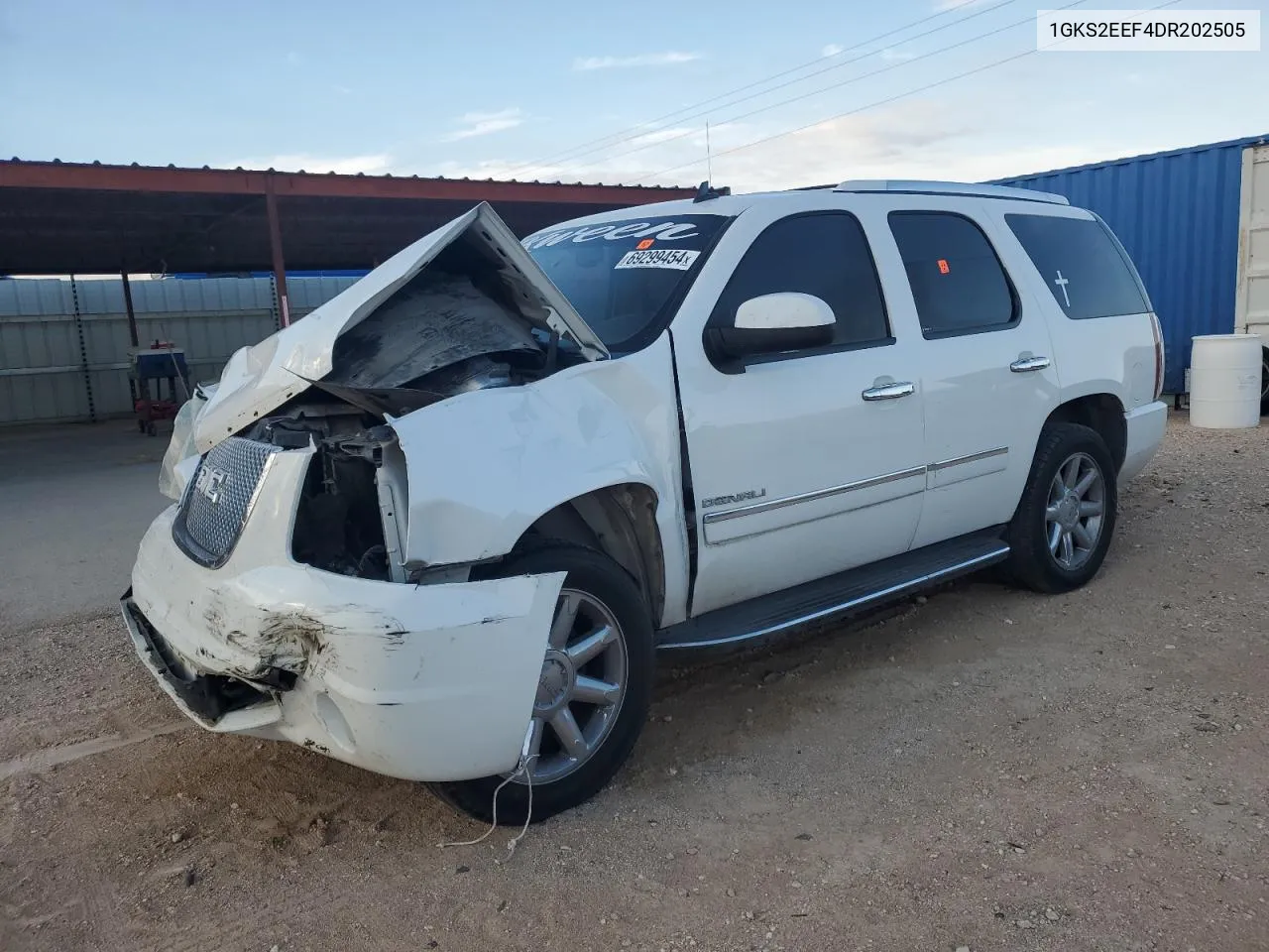 2013 GMC Yukon Denali VIN: 1GKS2EEF4DR202505 Lot: 69299454