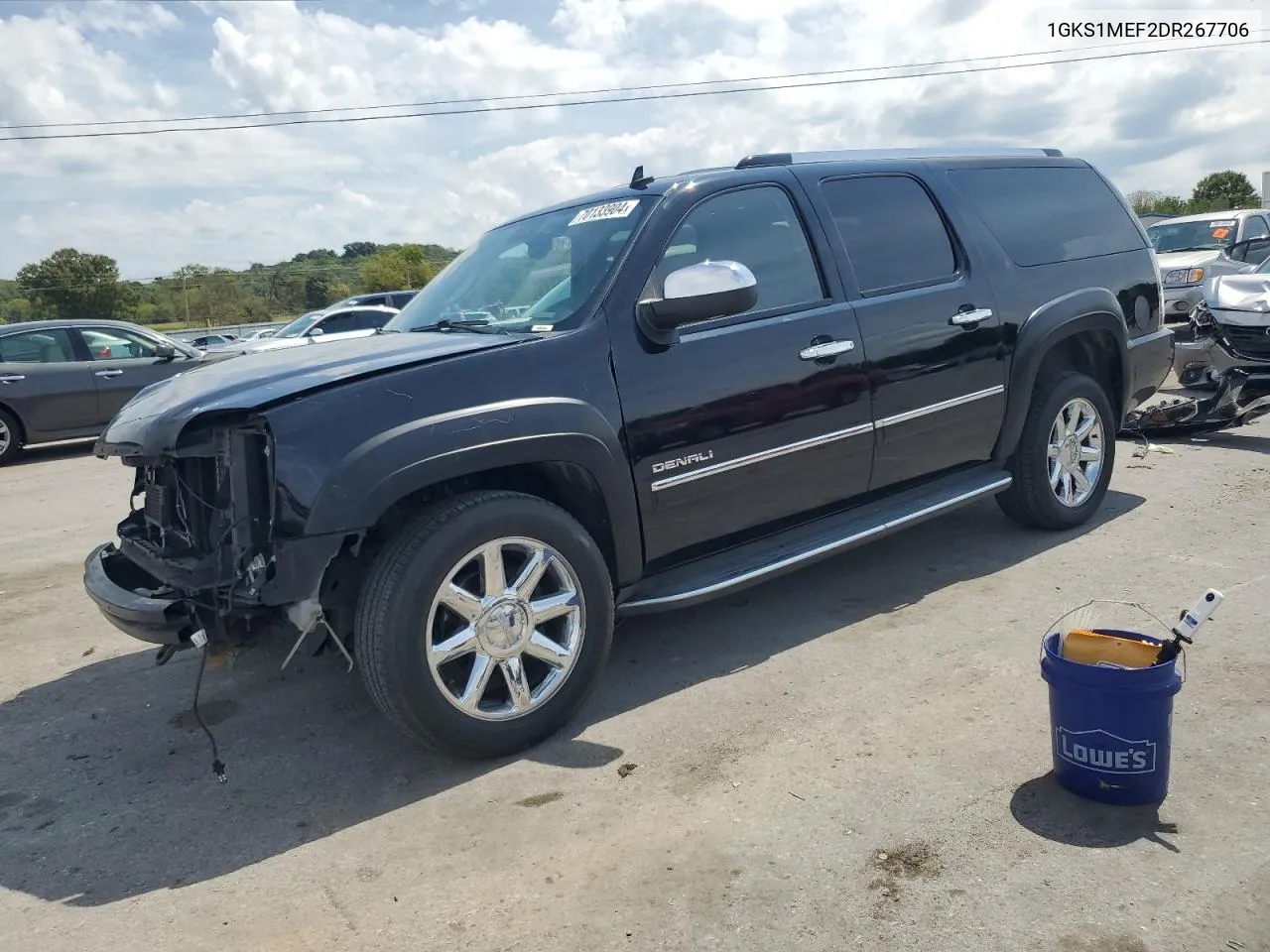 2013 GMC Yukon Xl Denali VIN: 1GKS1MEF2DR267706 Lot: 70133904